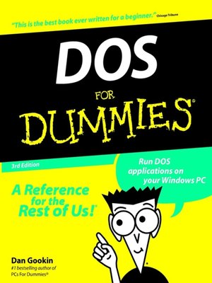 cover image of DOS For Dummies